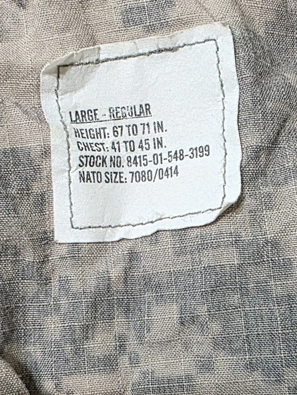 ​🎖️ US Army Issued FRACU Flame Resistant Digital Camo Combat Uniform Jacket.  L